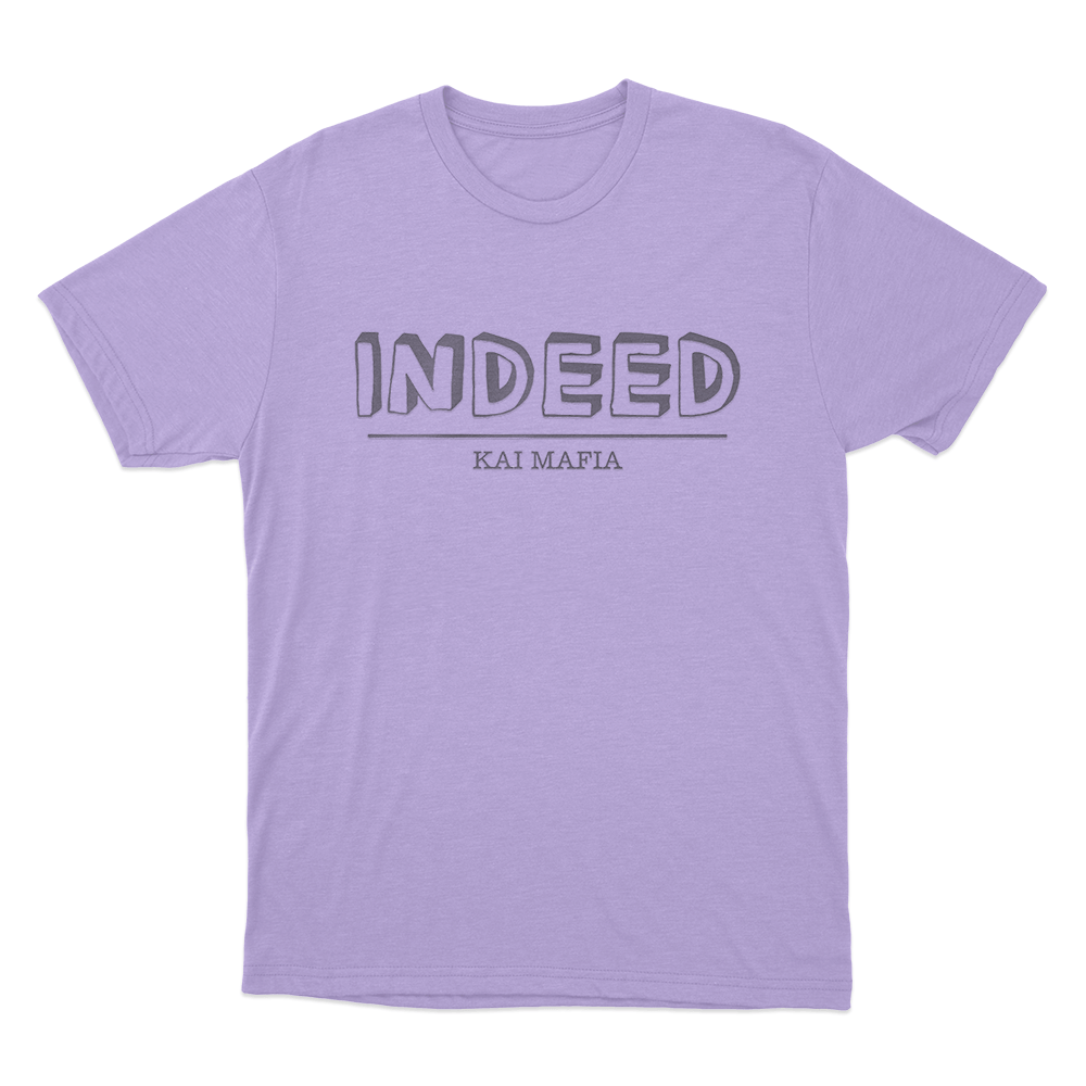 Kai Mafia Indeed Unisex T Shirt Purple Kai Mafia Indeed Unisex T Shirt Purple
