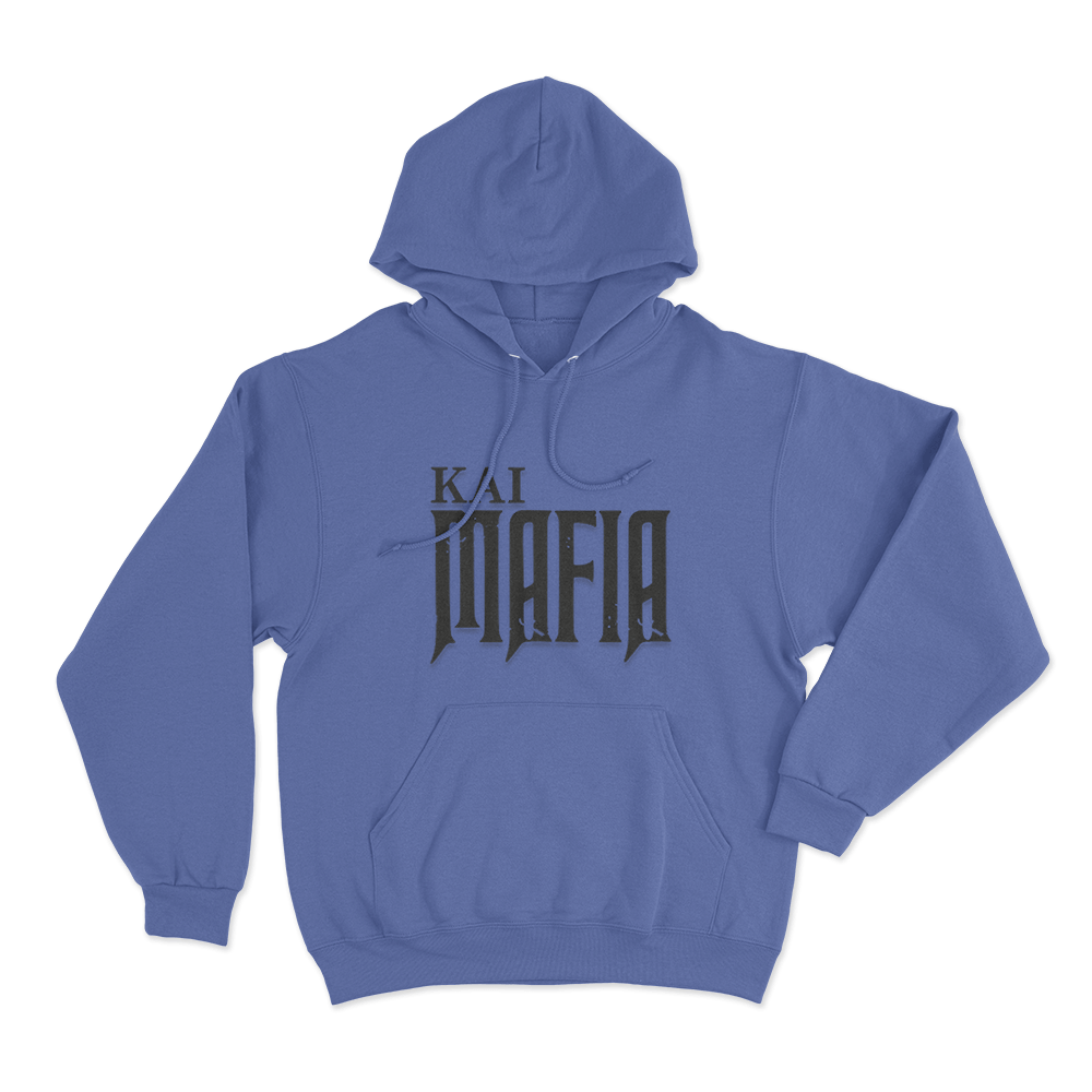 Kai Mafia Unisex Hoodie Blue Kai Mafia Unisex Hoodie Blue
