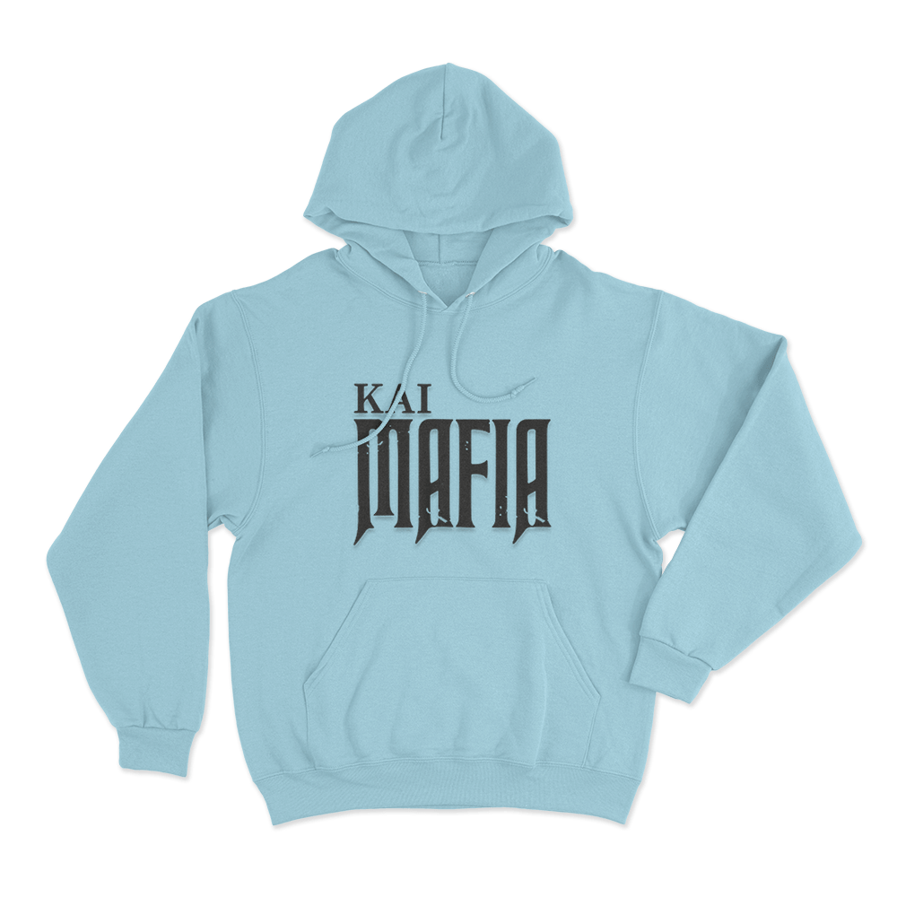 Kai Mafia Unisex Hoodie Sky Blue Kai Mafia Unisex Hoodie Sky Blue