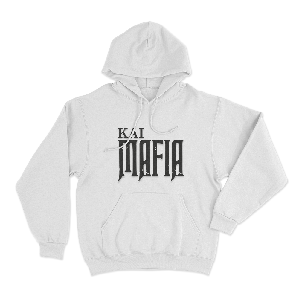 Kai Mafia Unisex Hoodie White Kai Mafia Unisex Hoodie White