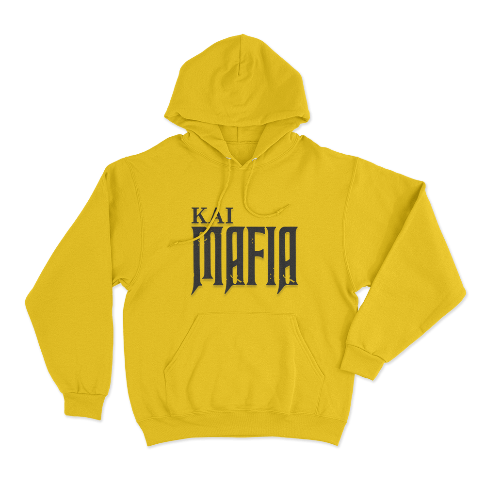 Kai Mafia Unisex Hoodie Yellow Kai Mafia Unisex Hoodie Yellow