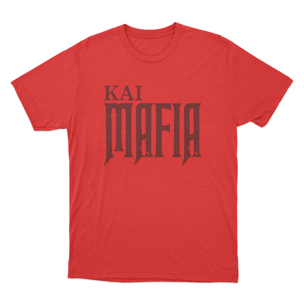 Kai Mafia Unisex T Shirt Red Kai Mafia Unisex T Shirt Red