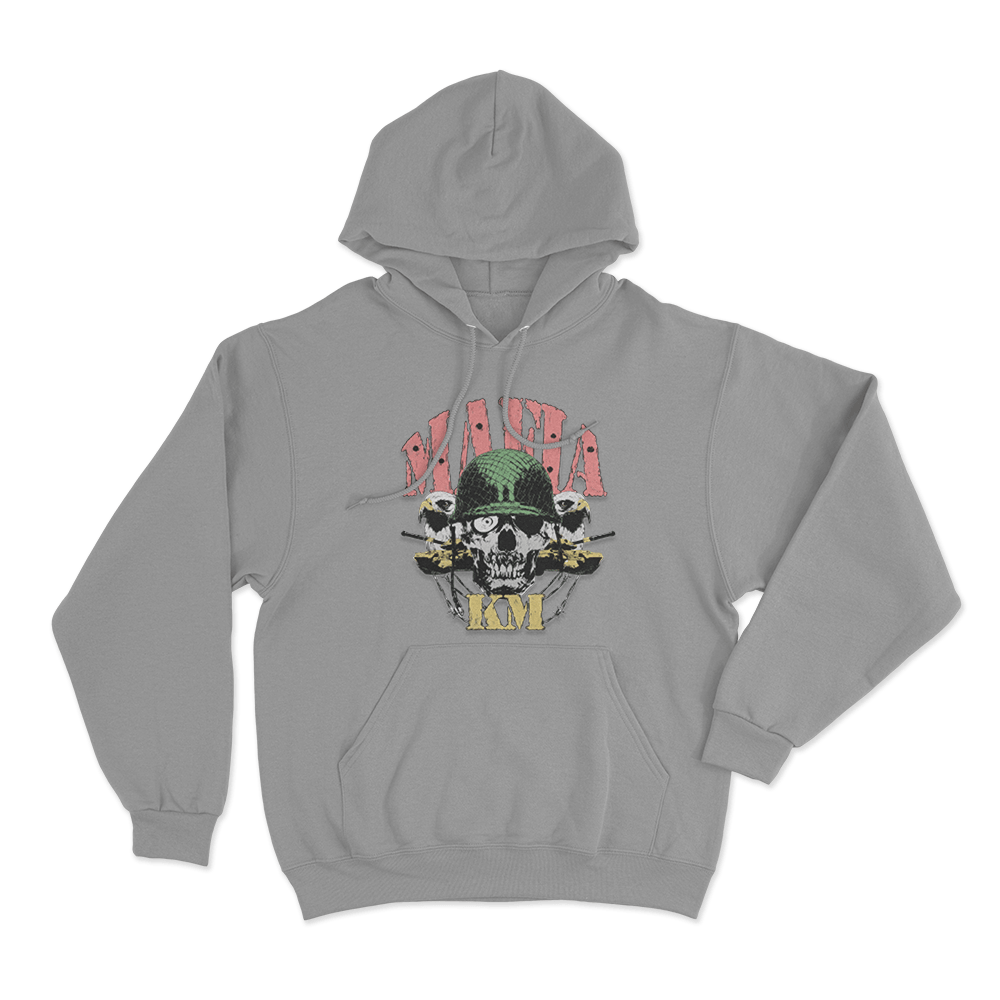 Mafia KM Unisex Hoodie Grey Mafia KM Unisex Hoodie Grey