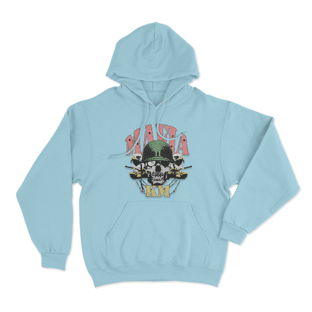 Mafia KM Unisex Hoodie Sky Blue Mafia KM Unisex Hoodie Sky Blue