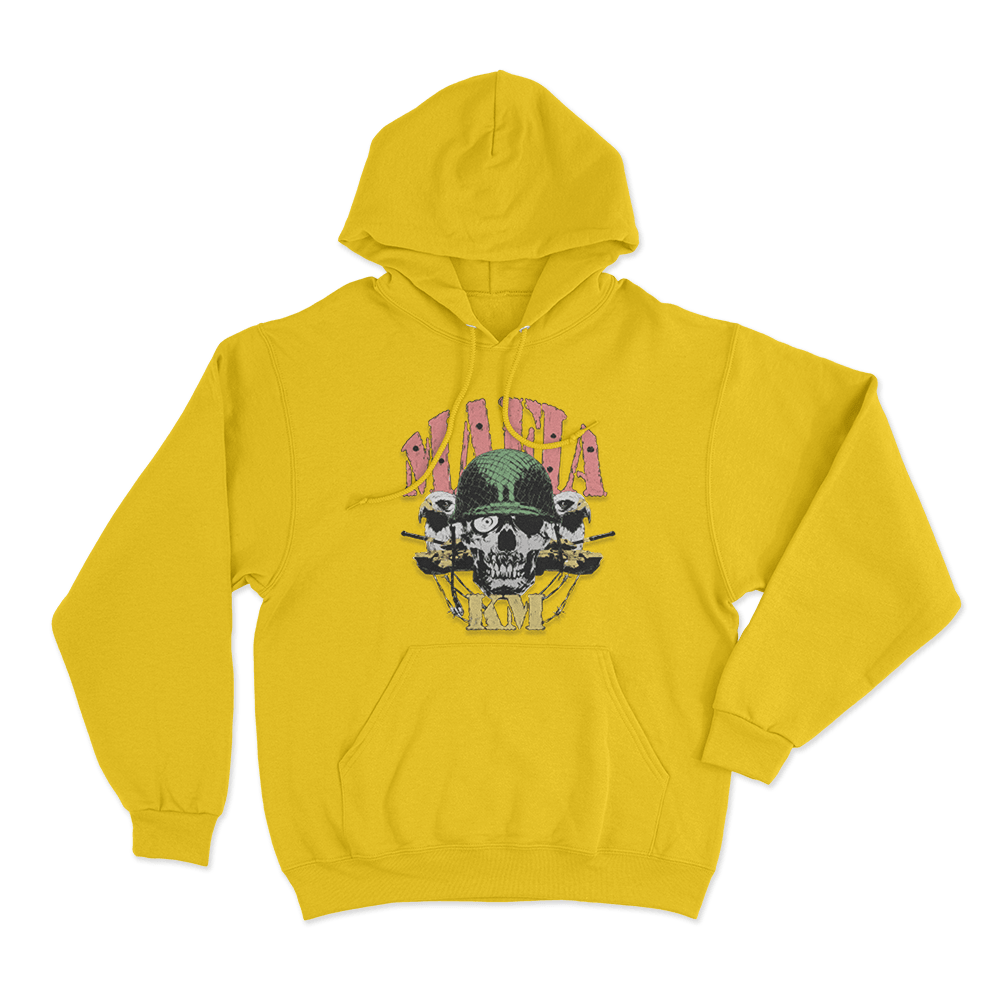 Mafia KM Unisex Hoodie Yellow Mafia KM Unisex Hoodie Yellow