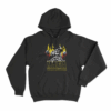 Mafia Skull Flames Unisex Hoodie Black